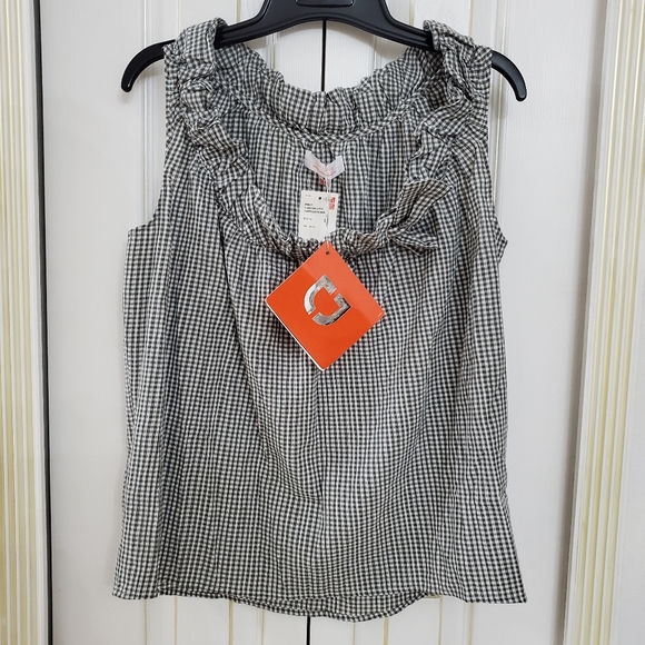 Steven Alan for Uniqlo Gingham Blouse - Picture 2 of 7